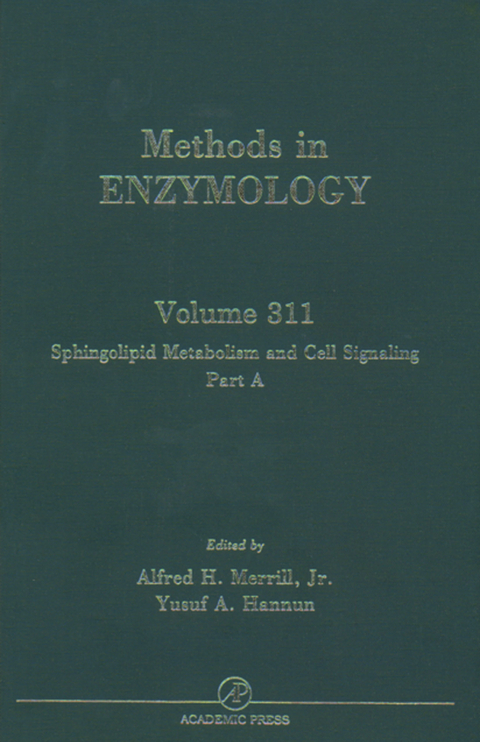 Sphingolipid Metabolism and Cell Signaling, Part A - 