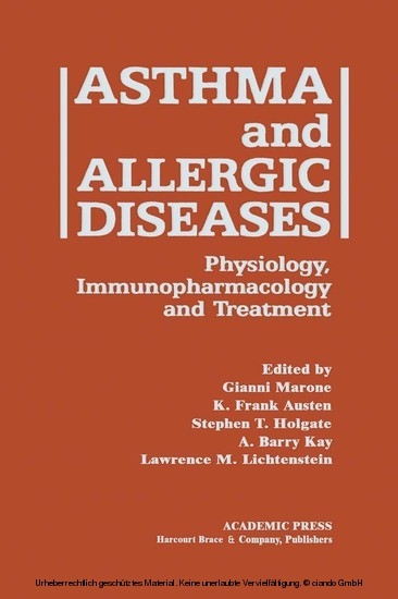 Asthma and Allergic Diseases - 