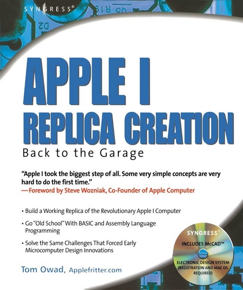 Apple I Replica Creation -  Tom Owad