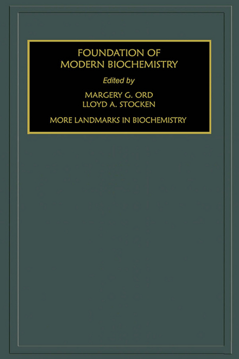 More Landmarks in Biochemistry - 