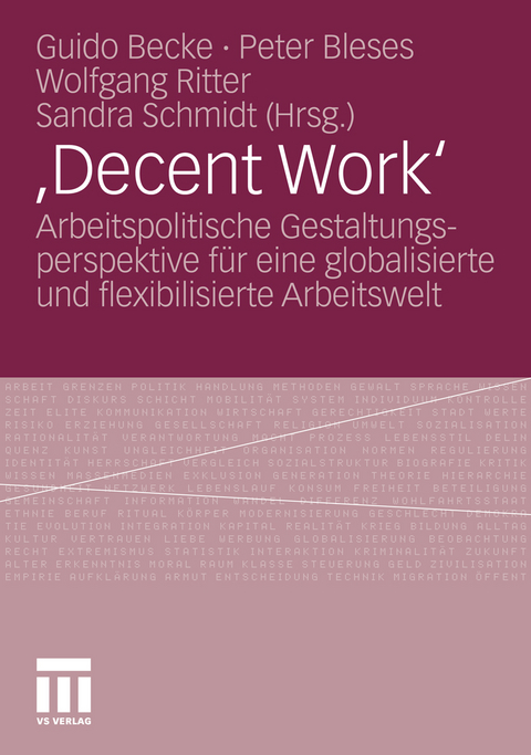 ,Decent Work‘ - 