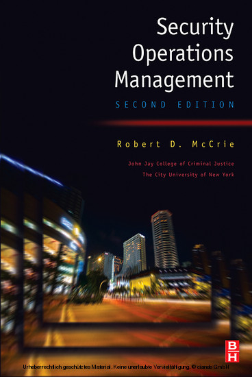 Security Operations Management -  Robert McCrie