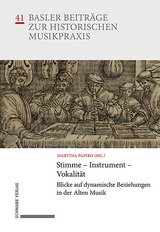 Stimme – Instrument – Vokalität - 