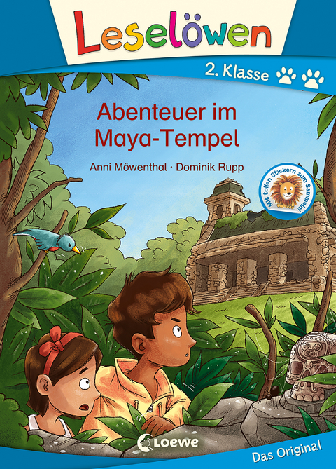 Leselöwen 2. Klasse - Abenteuer im Maya-Tempel - Anni Möwenthal