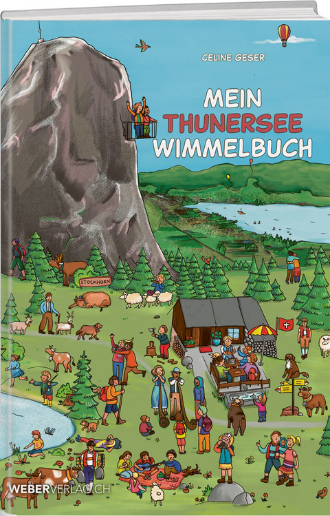 Mein Thunersee Wimmelbuch - Celine Geser