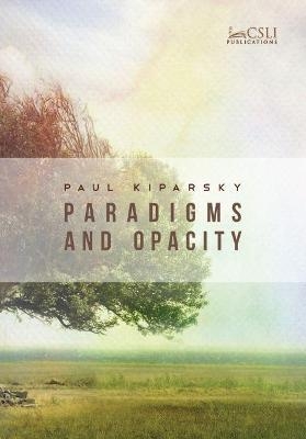 Paradigmatic Effects - Paul Kiparsky