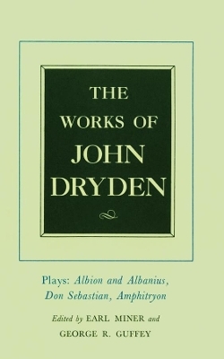 The Works of John Dryden, Volume XV - John Dryden