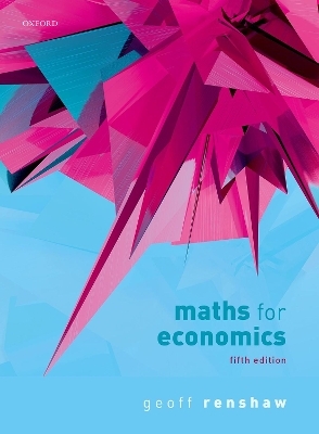 Maths for Economics - Geoff Renshaw