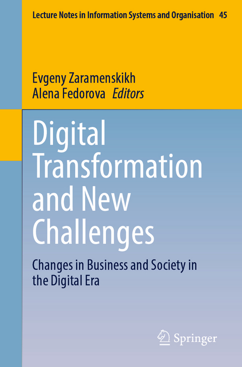 Digital Transformation and New Challenges - 