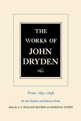 The Works of John Dryden, Volume XX - John Dryden