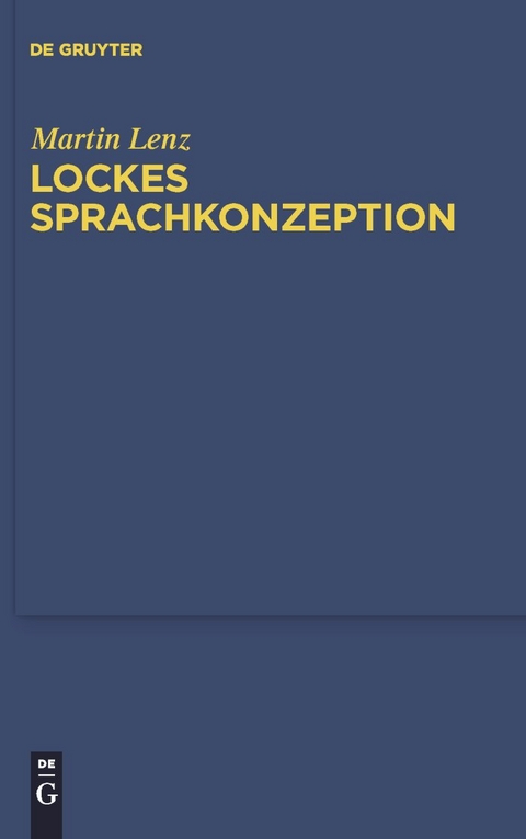 Lockes Sprachkonzeption -  Martin Lenz