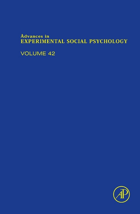 Advances in Experimental Social Psychology - 