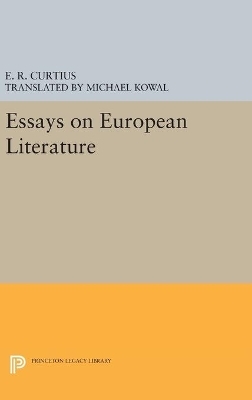 Essays on European Literature - Ernst Robert Curtius