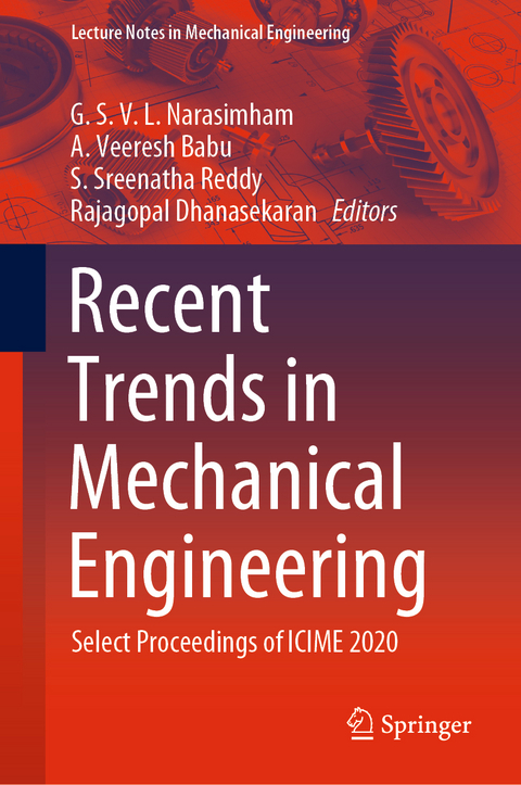 Recent Trends in Mechanical Engineering - 