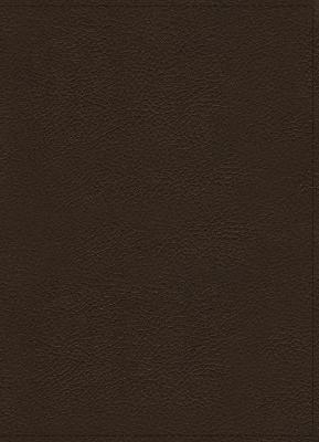 NKJV, Wiersbe Study Bible, Genuine Leather, Brown, Red Letter, Comfort Print