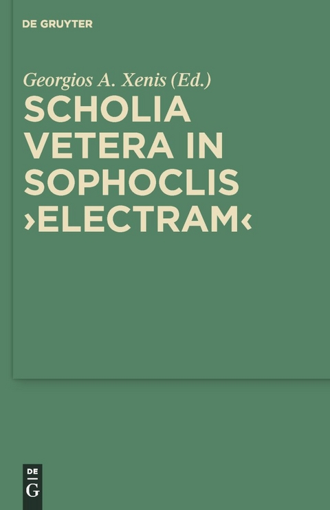 Scholia vetera in Sophoclis 'Electram' - 