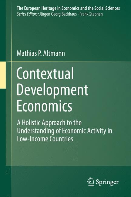 Contextual Development Economics - Matthias P. Altmann