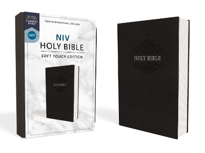 NIV, Holy Bible, Soft Touch Edition, Leathersoft, Black, Comfort Print -  Zondervan