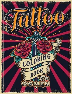 Tattoo Coloring Book for Women - Swearing Mom