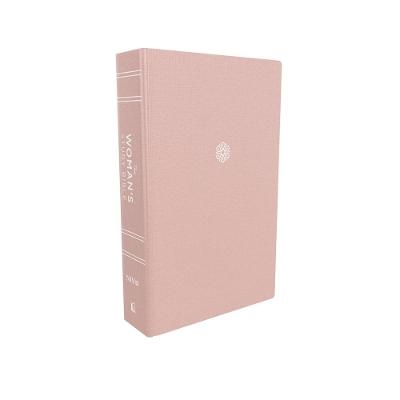 NIV, The Woman's Study Bible, Cloth over Board, Pink, Full-Color, Red Letter, Thumb Indexed