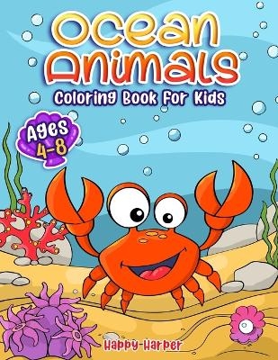 Ocean Animals Coloring Book - Harper Hall