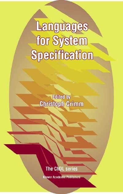 Languages for System Specification - 