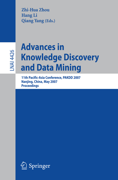 Advances in Knowledge Discovery and Data Mining - 