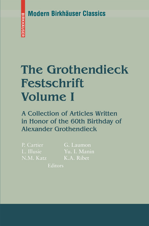 Grothendieck Festschrift, Volume I - 