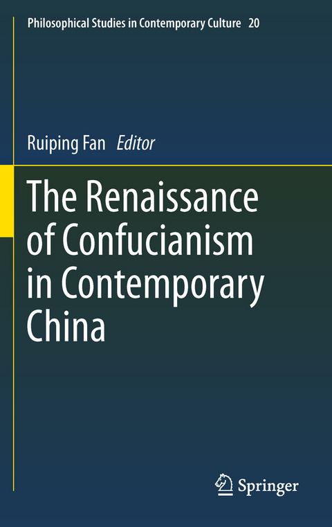 The Renaissance of Confucianism in Contemporary China - 