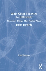 What Great Teachers Do Differently - Whitaker, Todd