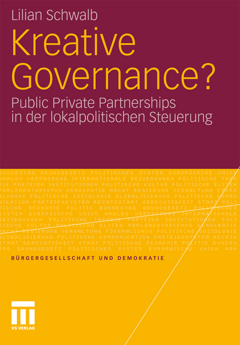 Kreative Governance? - Lilian Schwalb