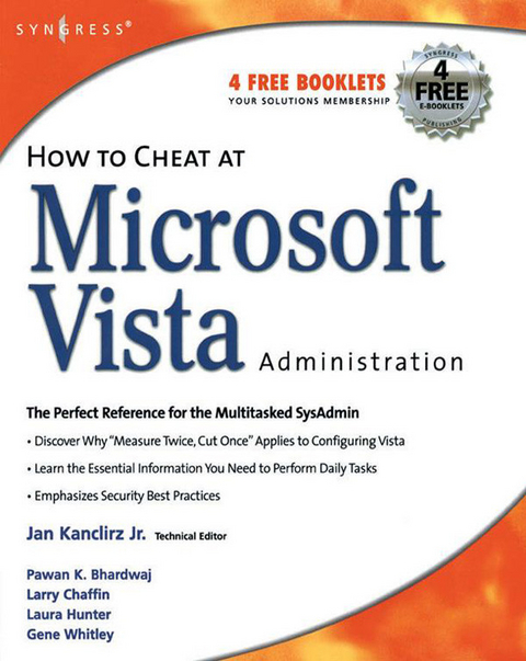 How to Cheat at Microsoft Vista Administration -  Jan Kanclirz