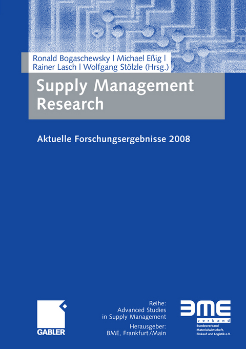 Supply Management Research - 