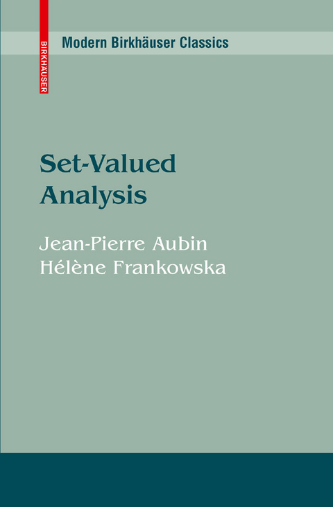 Set-Valued Analysis - Jean-Pierre Aubin, Hélène Frankowska