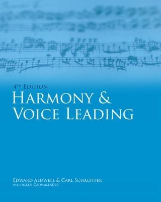 Workbook, Volume I for Aldwell/Cadwallader's Harmony and Voice Leading, 4th - Edward Aldwell, Carl Schachter, Allen Cadwallader