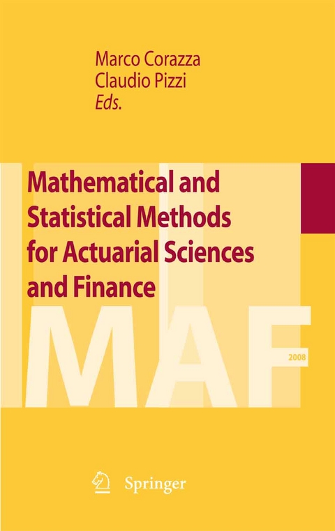 Mathematical and Statistical Methods for Actuarial Sciences and Finance - 