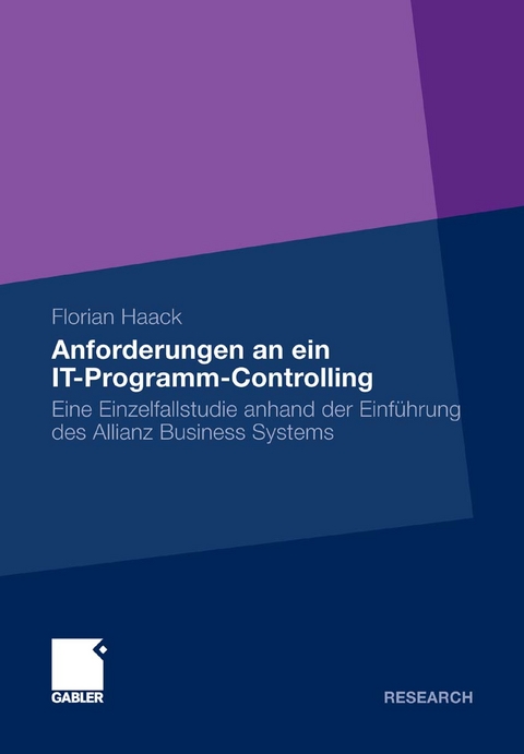 Anforderungen an ein IT-Programm-Controlling - Florian Haack