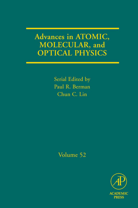 Advances in Atomic, Molecular, and Optical Physics - 