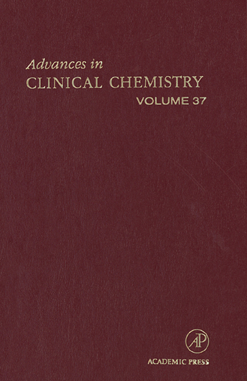 Advances in Clinical Chemistry -  Herbert E. Spiegel