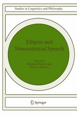 Ellipsis and Nonsentential Speech - 
