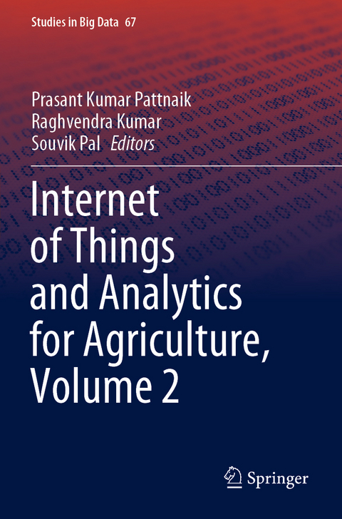 Internet of Things and Analytics for Agriculture, Volume 2 - 