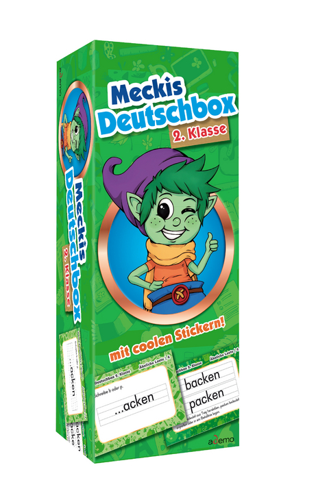 Karteikarten Meckis Deutschbox 2. Klasse