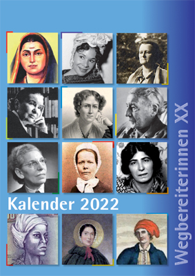 Kombi aus "Kalender 2022 Wegbereiterinnen XX" (ISBN 9783945959565) und "Postkartenset Wegbereiterinnen XX" (ISBN 9783945959558) - 
