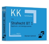 Karteikarten Strafrecht BT 1 - Krüger, Rolf