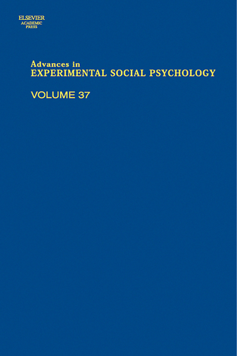 Advances in Experimental Social Psychology - 