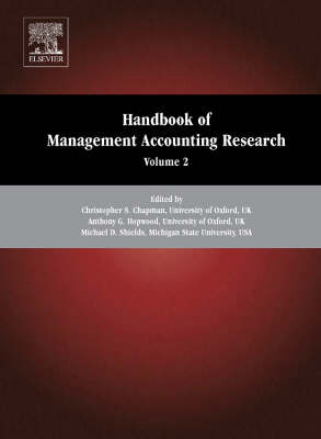 Handbook of Management Accounting Research - 