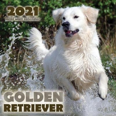 Golden Retriever 2021 Mini Wall Calendar -  Over the Wall Dogs