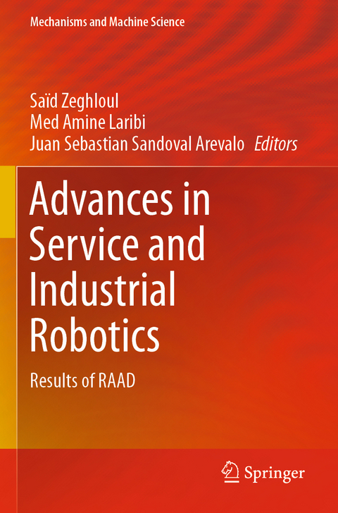 Advances in Service and Industrial Robotics - 