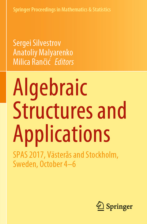 Algebraic Structures and Applications - 