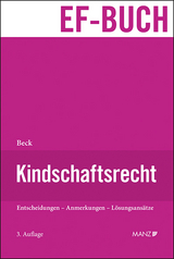 Kindschaftsrecht - Beck, Susanne